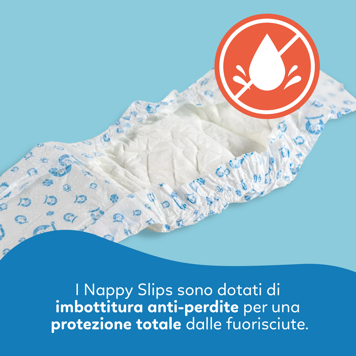AQPET FRIENDS Nappy Slips Pañales de banda para perros machos 36 unidades Absorbentes Higiene diaria