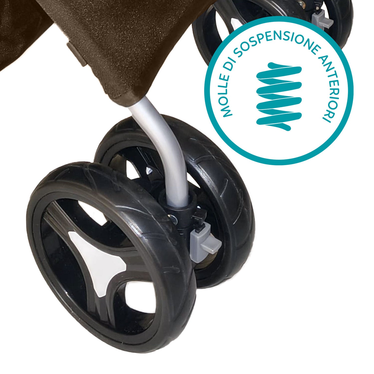 AQPET FRIENDS PETBUGGY PASSEGGINO COMODO E PRATICO PER CANI TAGLIA MEDIA/ PICCOLA