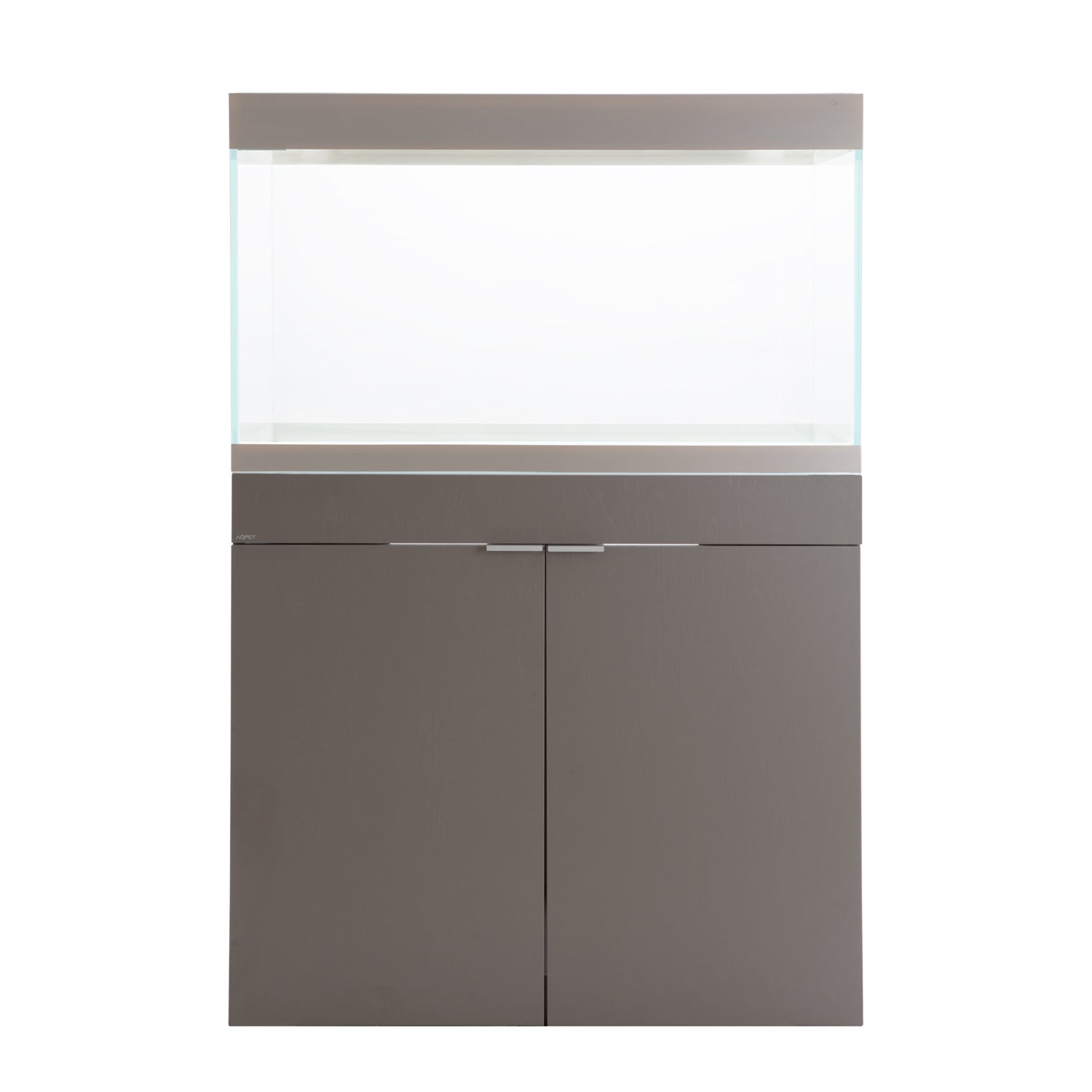 AQPET ACQUARIO RIVERIUM PLUS 90X50X55 H - 10 MM EXT. - CON LUCE LED, FILTRO ESTERNO E SUPPORTO TORTORA