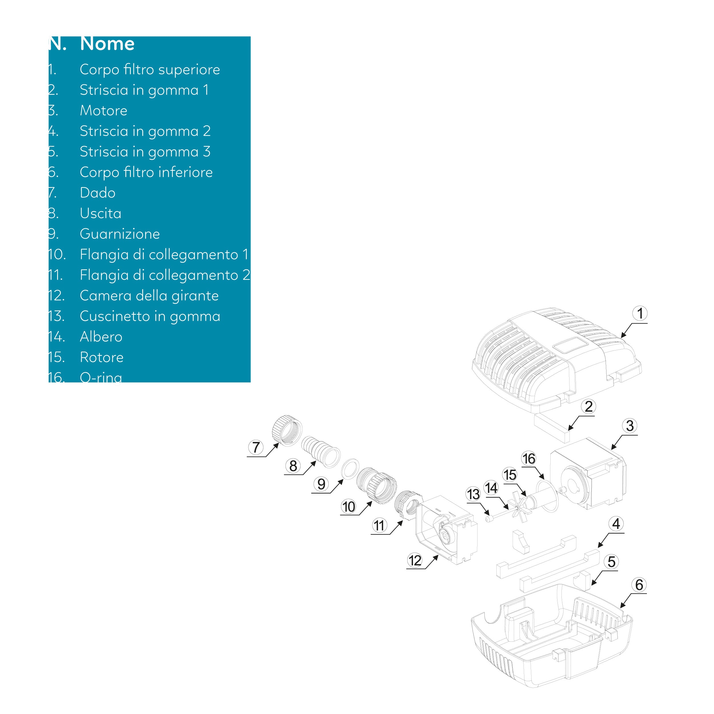 AQPOND FLUX POMPA PER LAGHETTO