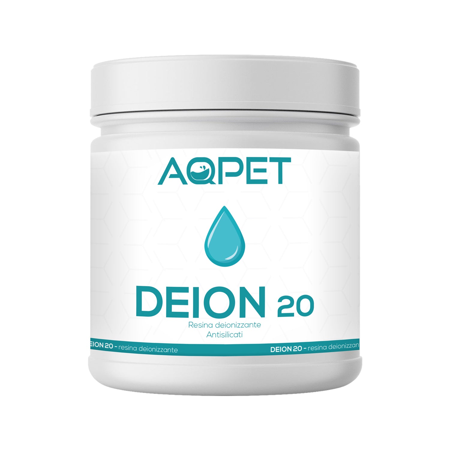 AQPET RESINA DEIONIZZANTE RAPPORTO 1:1 E 1:1.5