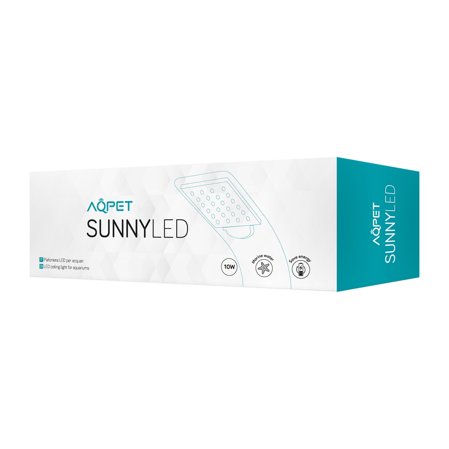 AQPET SUNNY LAMPADA LED X5 PER ACQUARI D'ACQUA MARINA