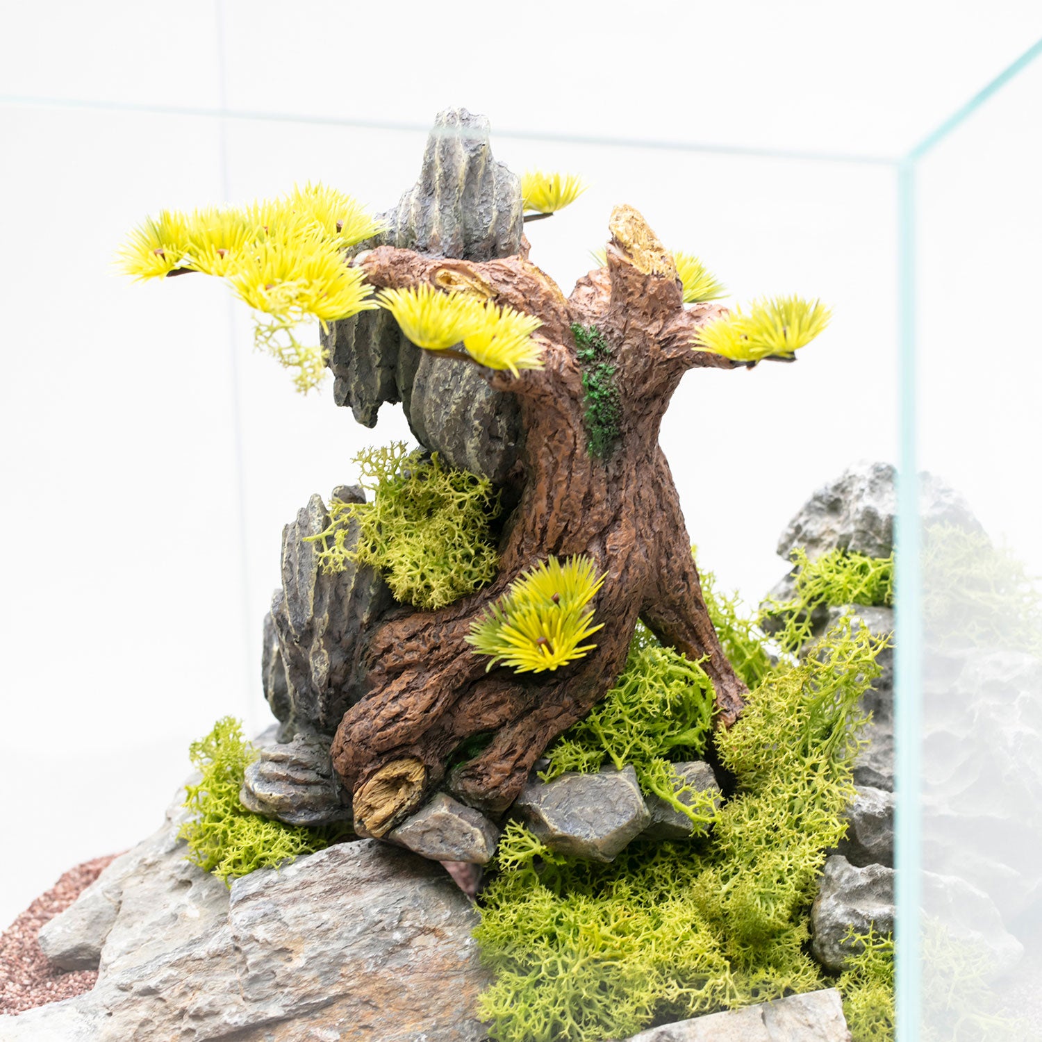 AQPET DECORART DECORATIONS FOR AQUARIUMS MOD. BONSAI ZEN S 14.5*12*20.5