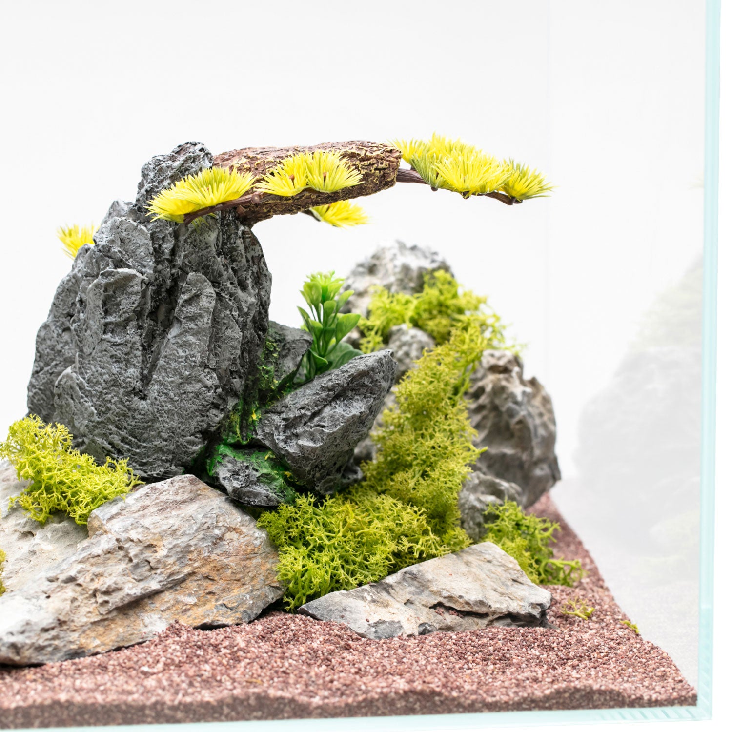 AQPET DECORART DECORATIONS FOR AQUARIUMS MOD. BONSAI ZEN M 19*12.5*15