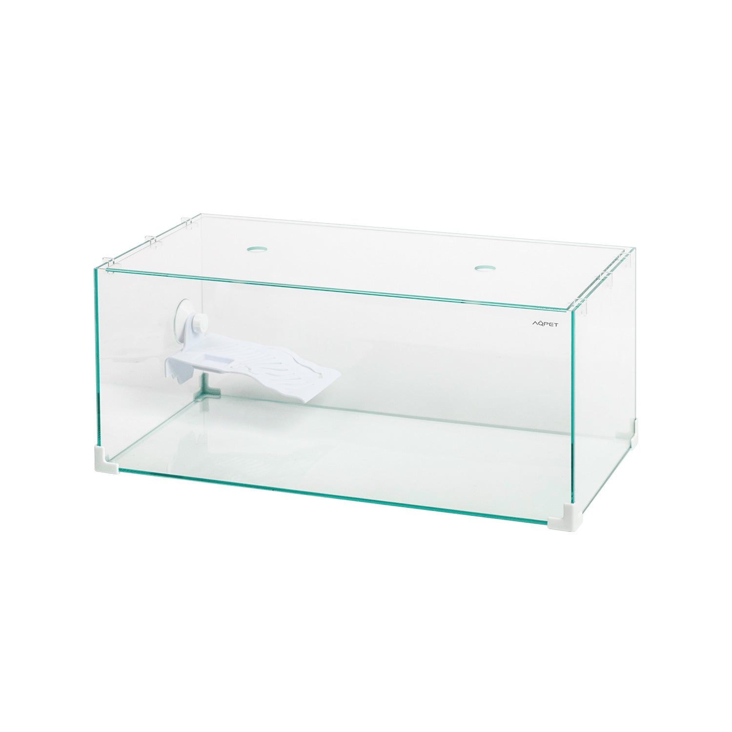AQPET GLASS TURTLE TANKS TORTUGA 50 - 50X27X20 CM WITH ISLAND