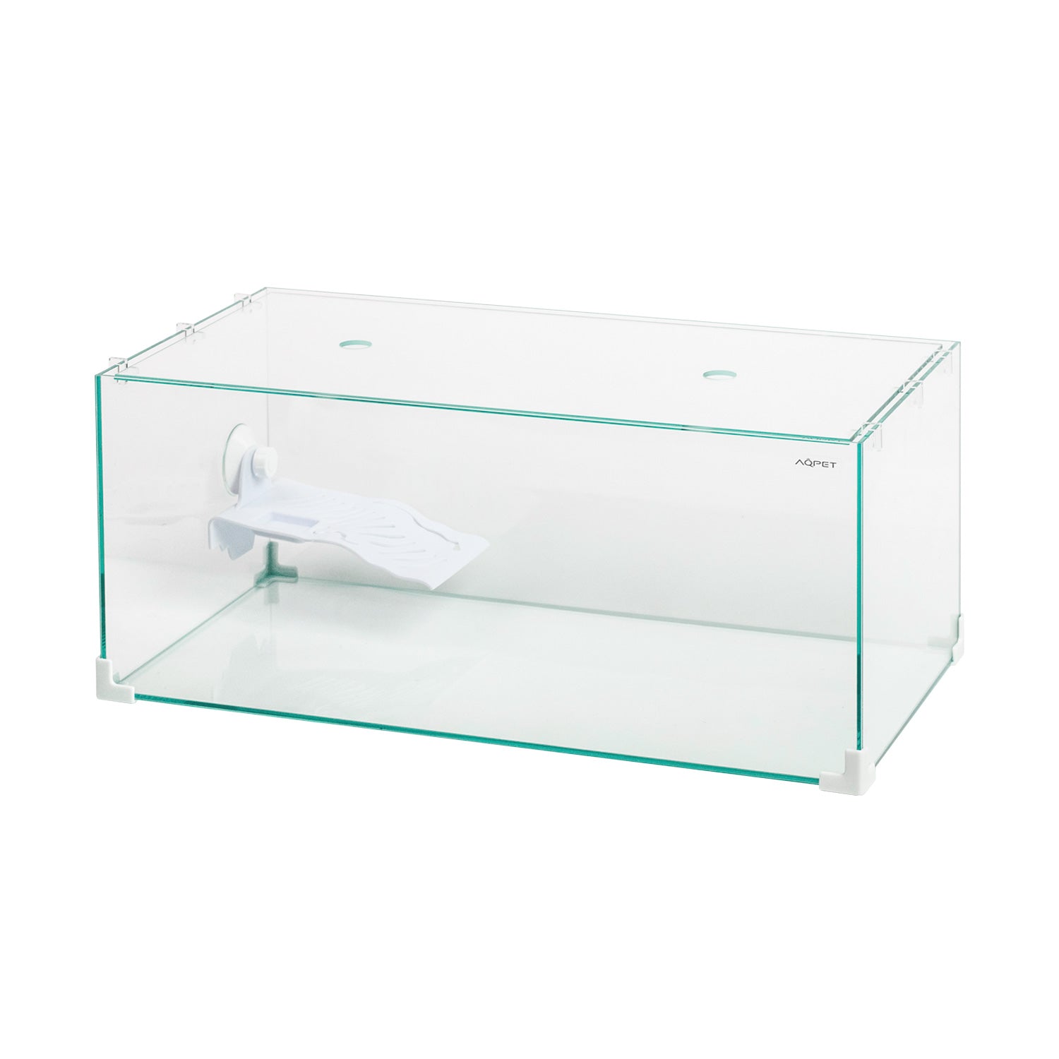 AQPET GLASS TURTLE TANKS TORTUGA 60 - 60X30X25 CM WITH ISLAND