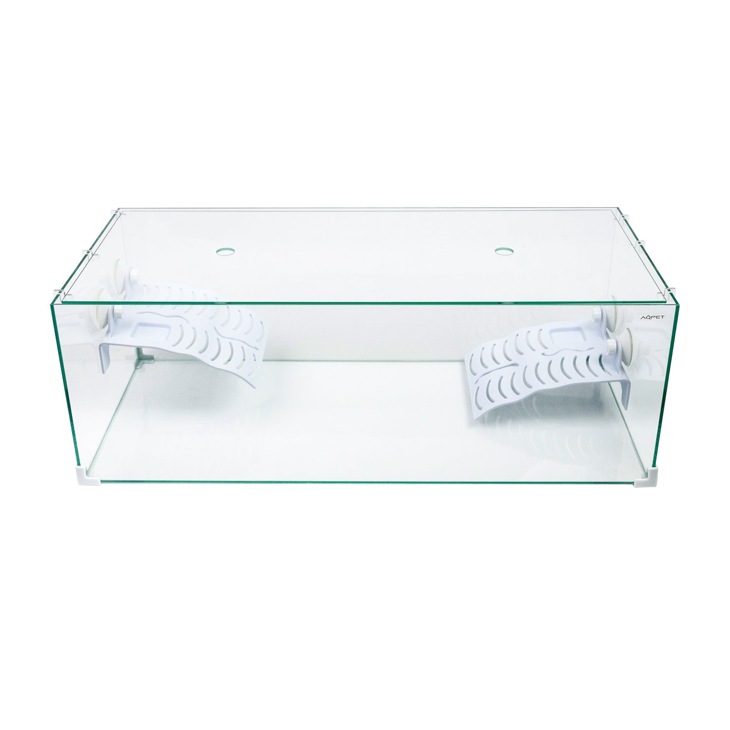 AQPET GLASS TURTLE TANKS TORTUGA 80 - 80X35X28 CM WITH ISLAND