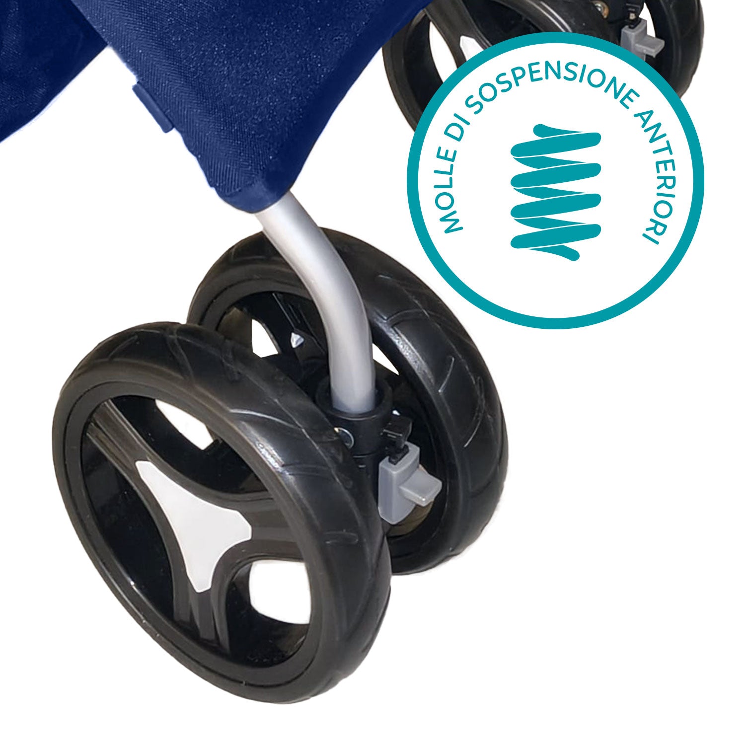AQPET FRIENDS PETBUGGY PASSEGGINO COMODO E PRATICO PER CANI TAGLIA MEDIA/ PICCOLA