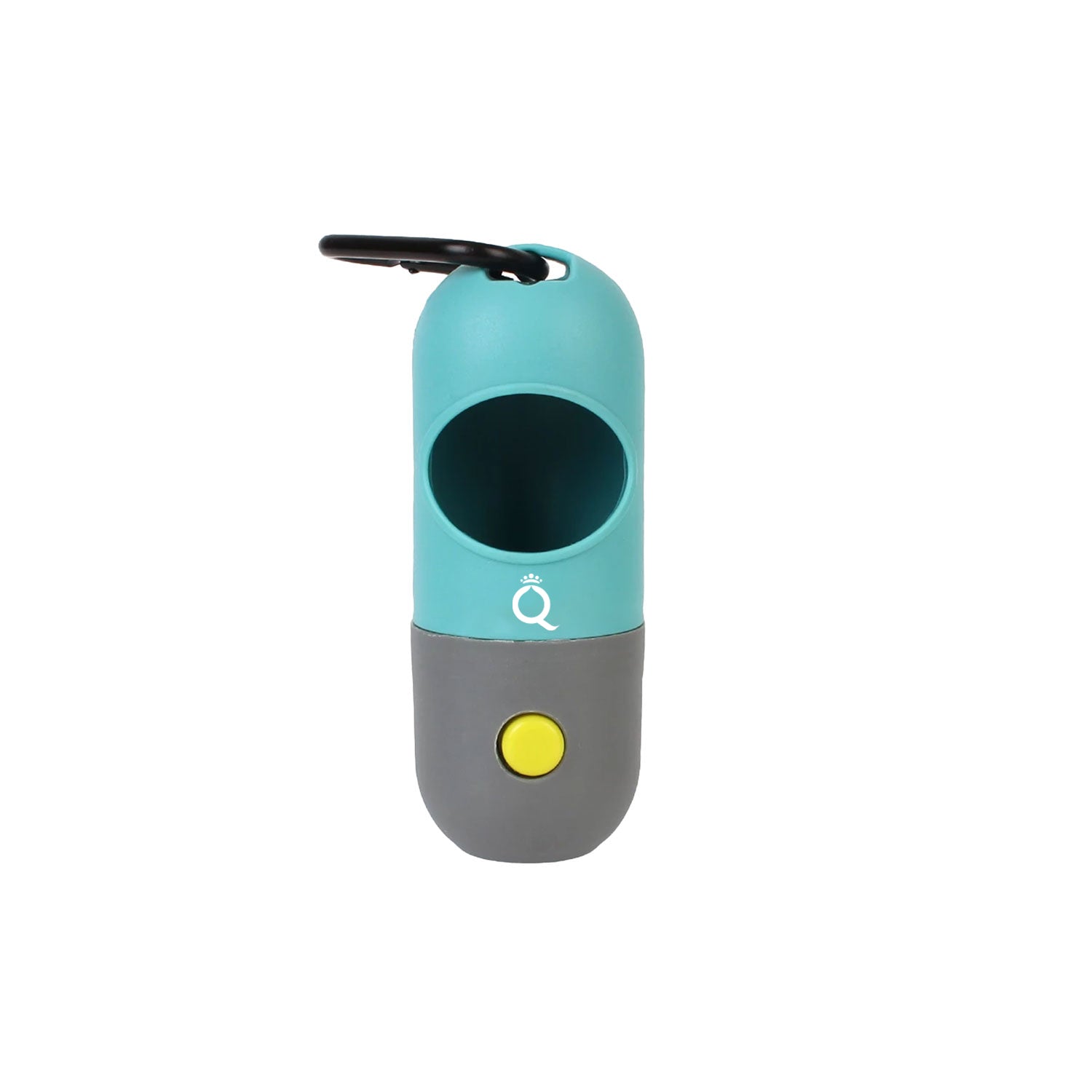 AQPET FRIENDS DISPENSER IN PLASTICA CON TORCIA LED INCLUSO SACCHETTI IGIENICI COMPOSTABILI