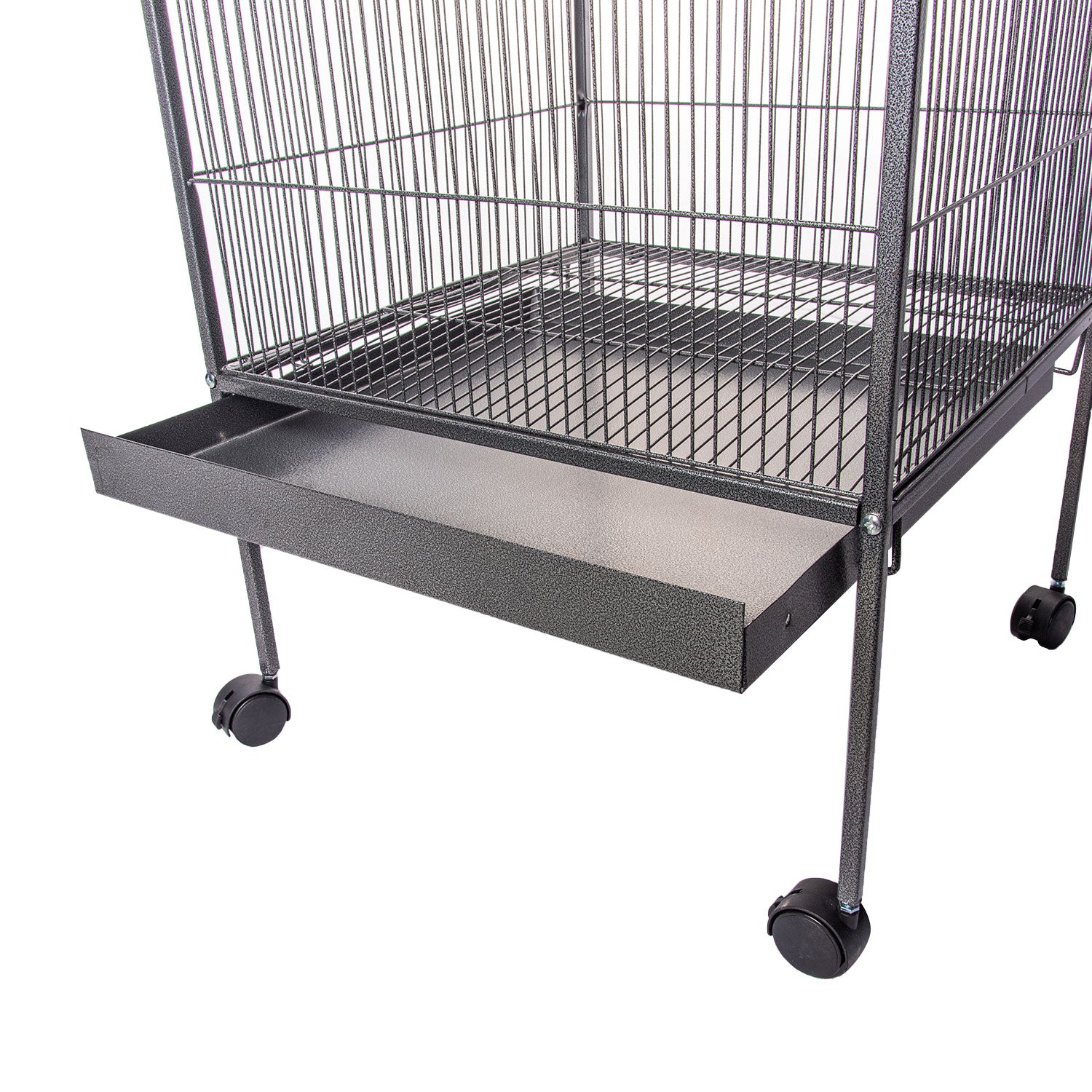 AQPET FRIENDS VOLIERA CON TETTO PARAPIOGGIA 162X52X52CM