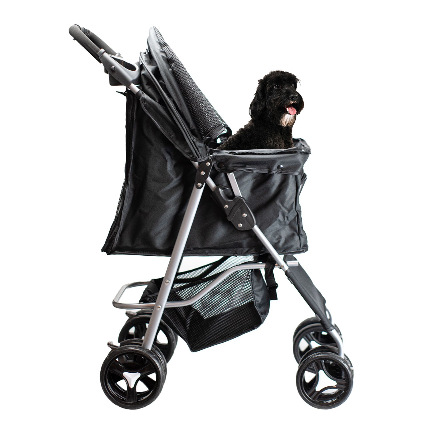 AQPET FRIENDS PETBUGGY PASSEGGINO COMODO E PRATICO PER CANI TAGLIA MEDIA/ PICCOLA