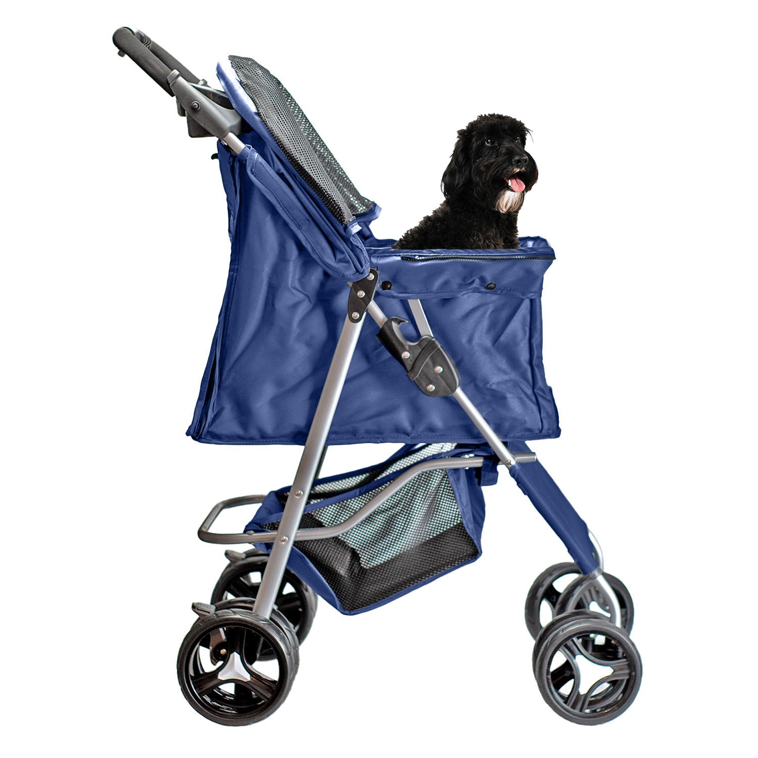 AQPET FRIENDS PETBUGGY PASSEGGINO COMODO E PRATICO PER CANI TAGLIA MEDIA/ PICCOLA