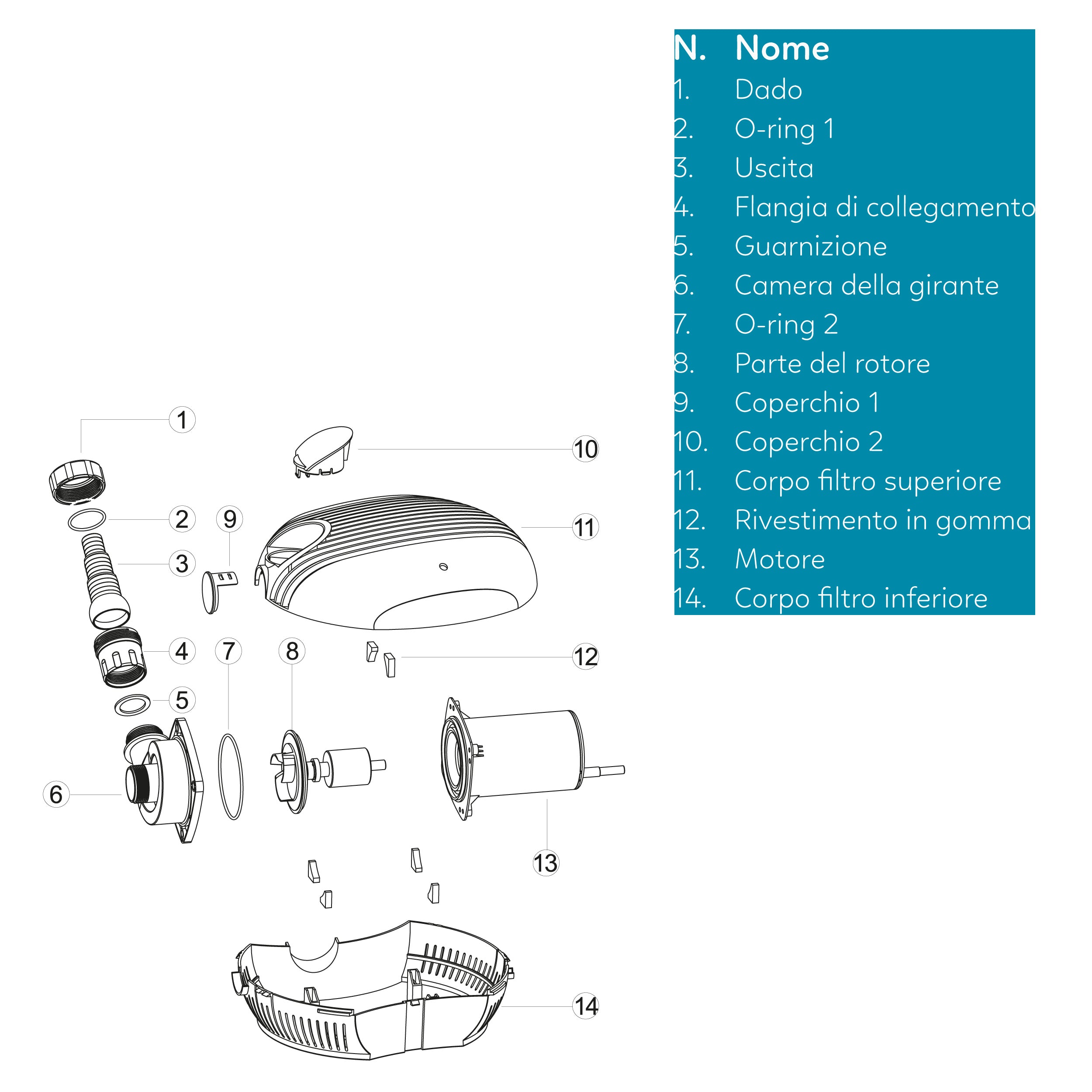 AQPOND FLUX POMPA PER LAGHETTO