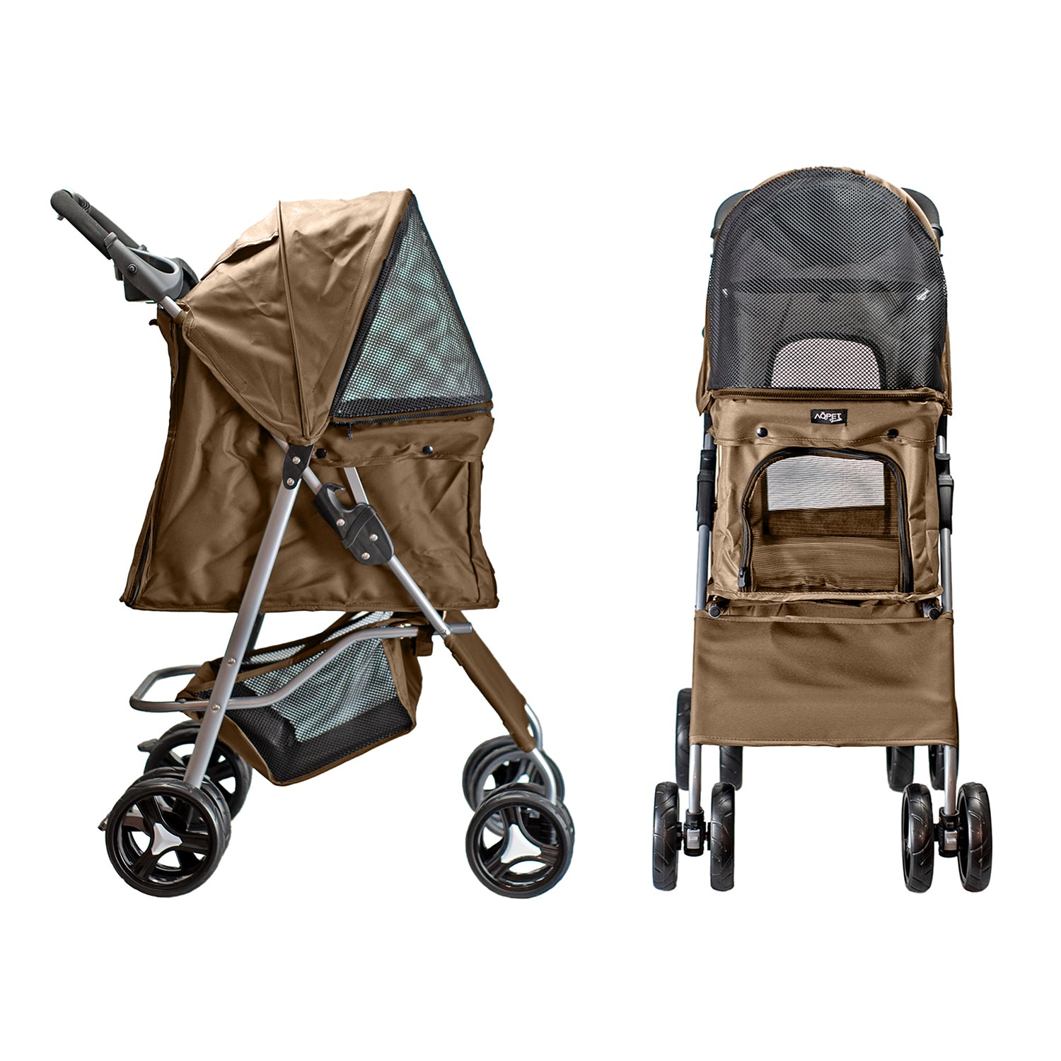 AQPET FRIENDS PETBUGGY PASSEGGINO COMODO E PRATICO PER CANI TAGLIA MEDIA/ PICCOLA