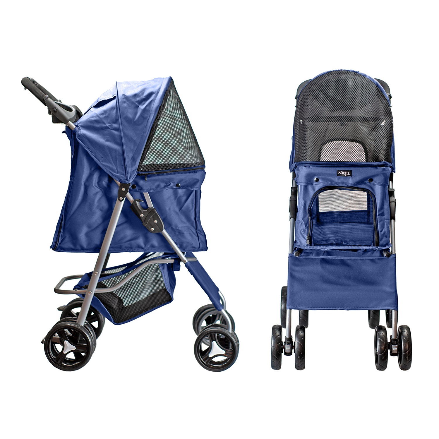 AQPET FRIENDS PETBUGGY PASSEGGINO COMODO E PRATICO PER CANI TAGLIA MEDIA/ PICCOLA