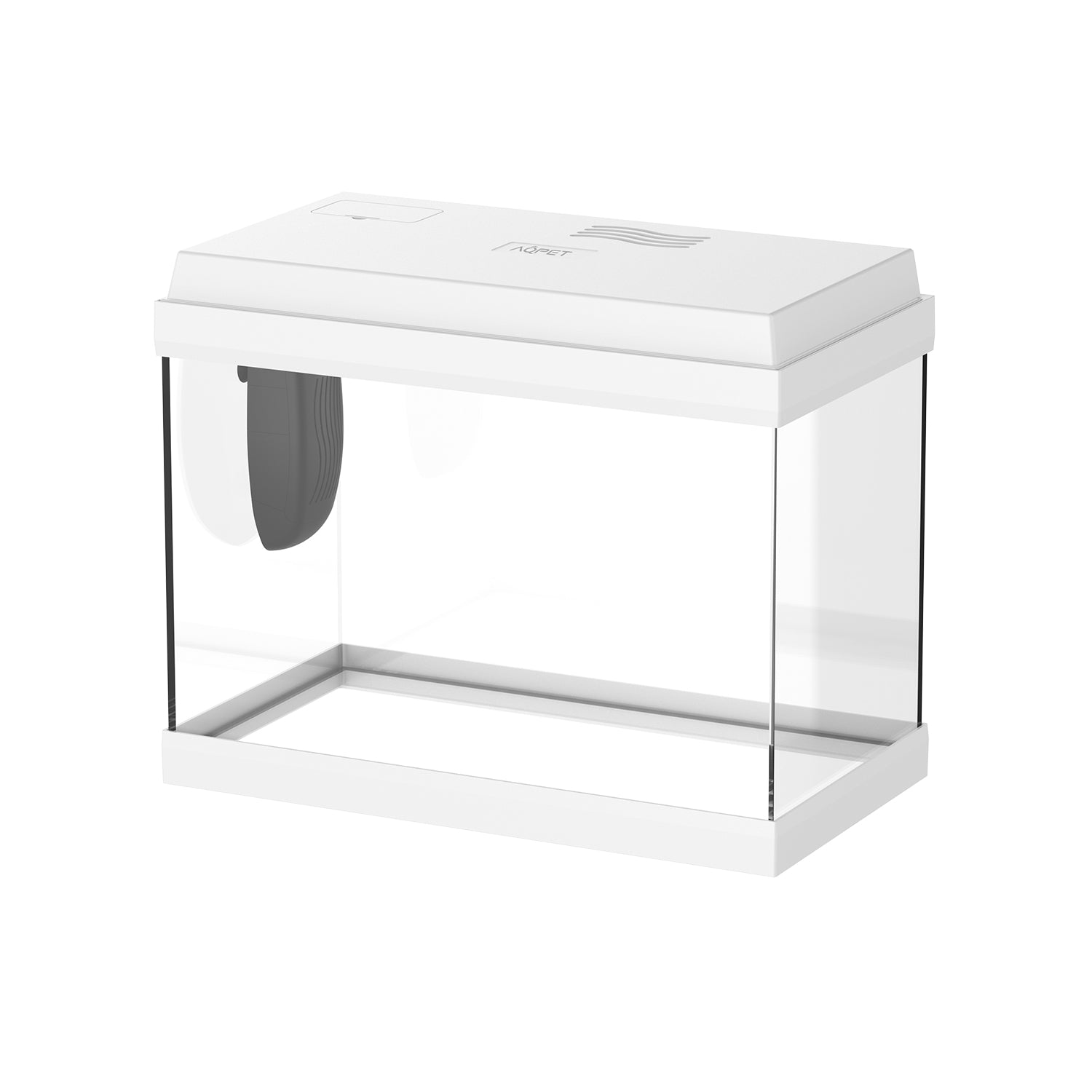AQPET ACQUARIO SIMPLY LED 30 BIANCO COMPLETO LUCE E FILTRO - 39X22X30 H CM